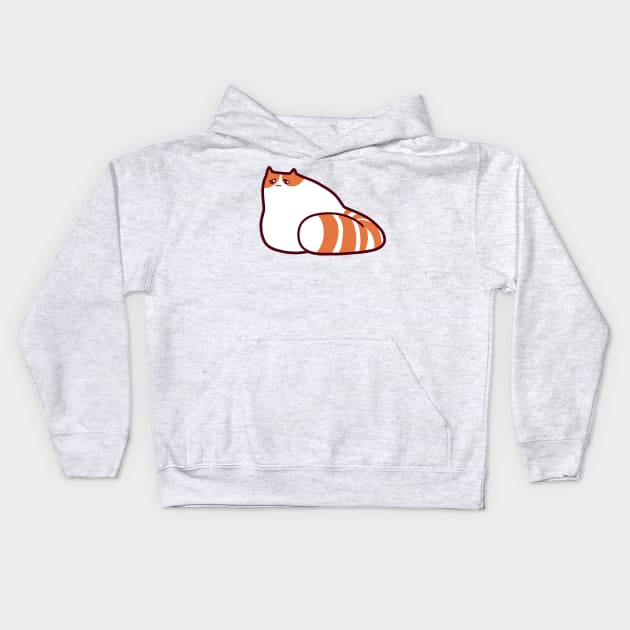 Exotic Shorthair Kitty Kids Hoodie by saradaboru